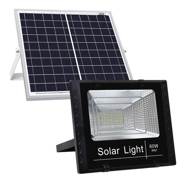 Solar powered halogen light